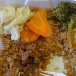 Asian BBQ Beef @ The Mix Express