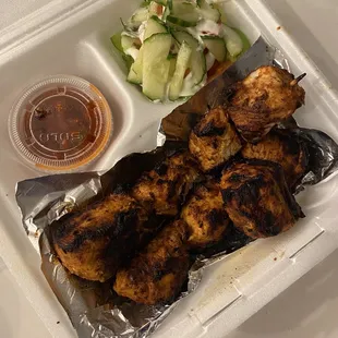 Chicken kabobs