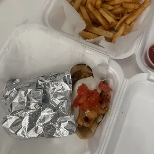 Chicken Gyro Wrap