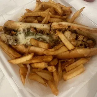 Chicken Philly Cheese Sub
