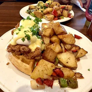 Spinach Scramble Skillet