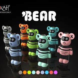 Lookah Bear Battery for 510 threaded cartridges