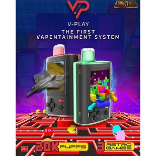 V-Play disposable vape and game on the go!