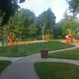Playarea at a distance