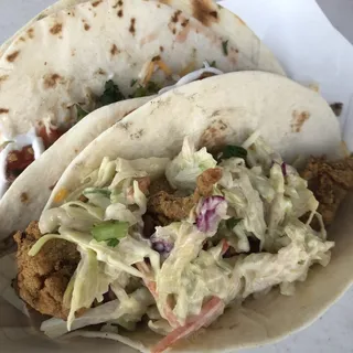 Jerk Fried Fish Taco