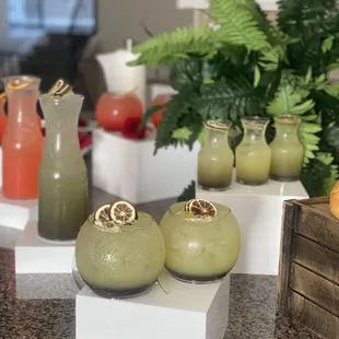 Mocktail set ups with every booking!