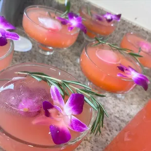 Miah's Lemonade our signature Non-alcoholic drink available with every Catering booking &amp; Customized to match your event!