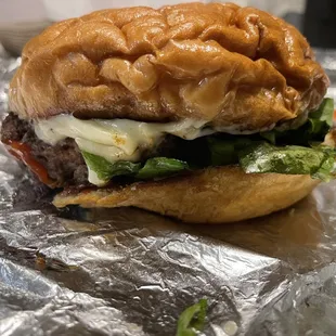 Mixed up classic burger