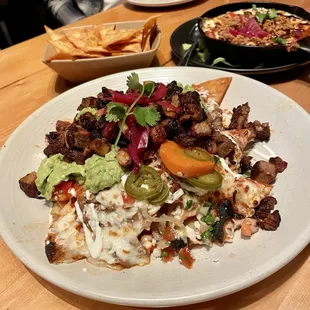 Nachos with Al pastor