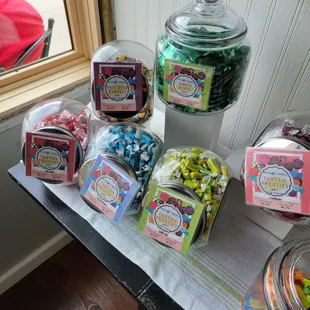 a variety of sweets
