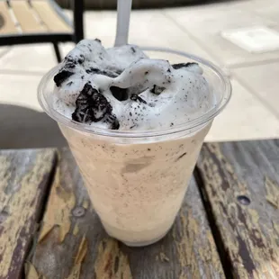 Cookies and Cream frozen blend