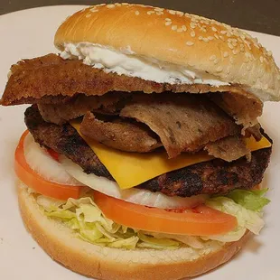 Greek burger