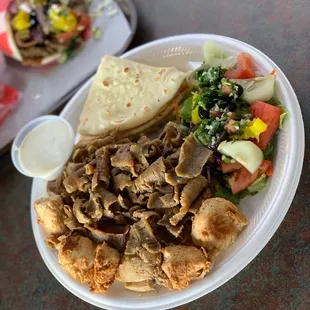 Chicken Gyro plate