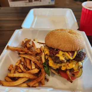 Touchdown Burger basket