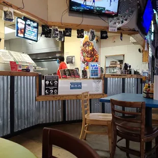 Front dining area