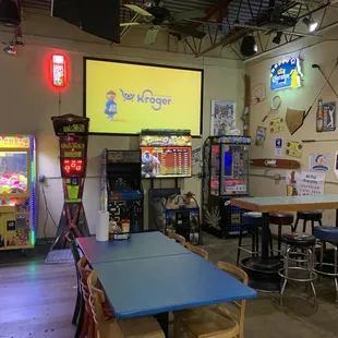 Some arcade games!