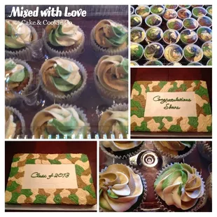 Custom Graduation Party Cupcakes