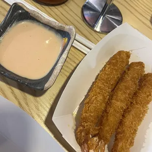 3 Piece Shrimp Tempura