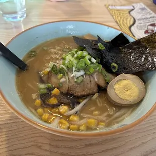 Miso tonkatsu ramen--sooo good!!!