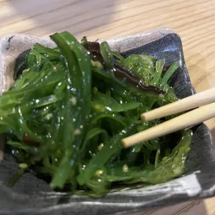 A3 Seaweed salad