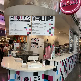 At the front of the food lab