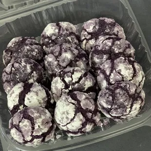 Ube crinkles