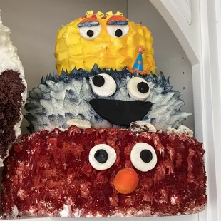 Sesame Street cake model