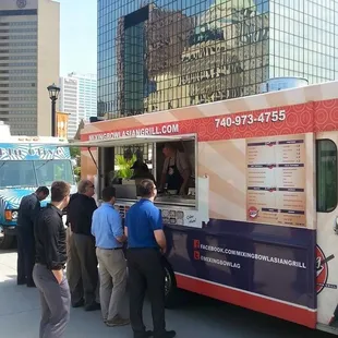 Serving at Columbus Commons