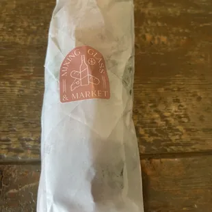 Perfectly packaged sandwich