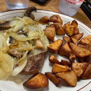 Chopped steak