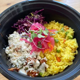 Chicken and rice bowl