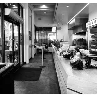 Long Line at the counter.