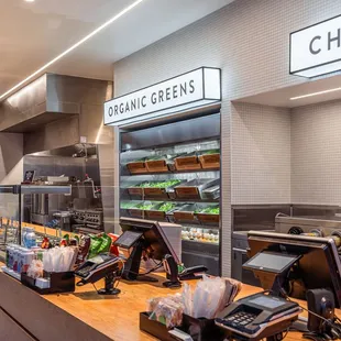 sushi and sashimi, interior