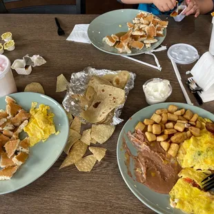 2 kids breakfasts and Colorado omelet