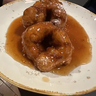 food, donuts, dough desserts