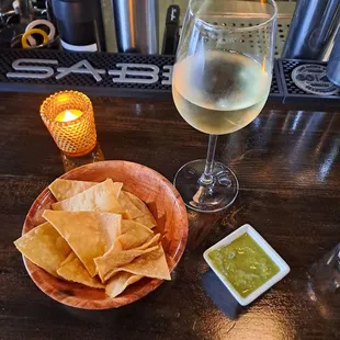 Just something to preparo your stomach while you wait for what you ordered. And the wine was suggested me from the staff (forgot the name)