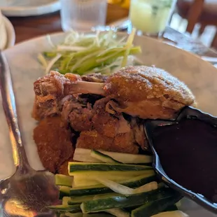 Crispy duck