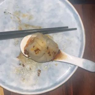 Spicy Sichuan Wonton