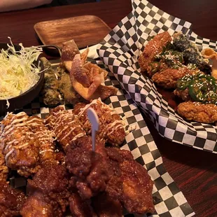 bbq chicken, fried chicken, bbq wings, chicken wings, chicken wings and fried chicken, chicken, fried chicken wings, poultry, food