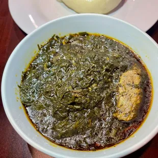 Eru &amp; Lamb Soup