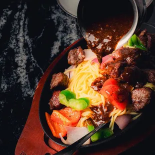 ramen and noodles, food