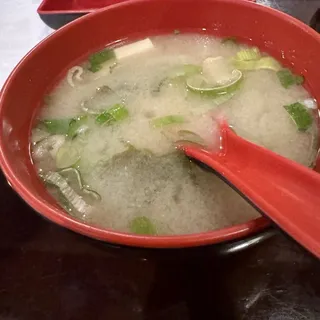 Miso Soup with Organic Tofu