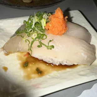 Halibut Sushi