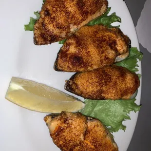 Baked Green Muscles