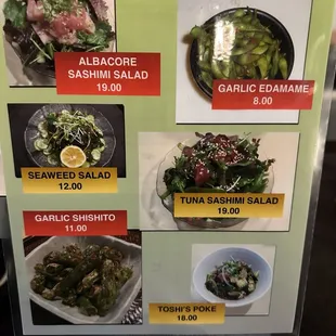 Menu March 2024
