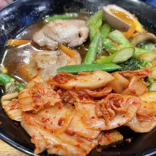 Spicy Kimchi Pork Ramen