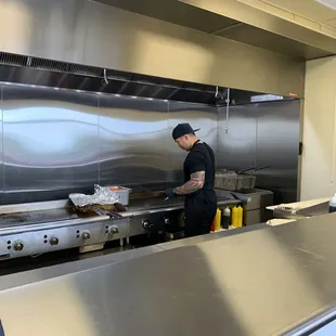 Our famous chef! Go phi!!!