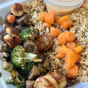 Steak and Scallops