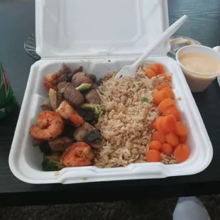 Steak and Shrimp
