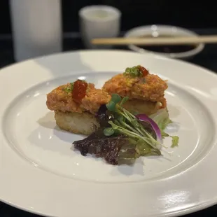 Crispy spicy chutoro. (Not on the menu)